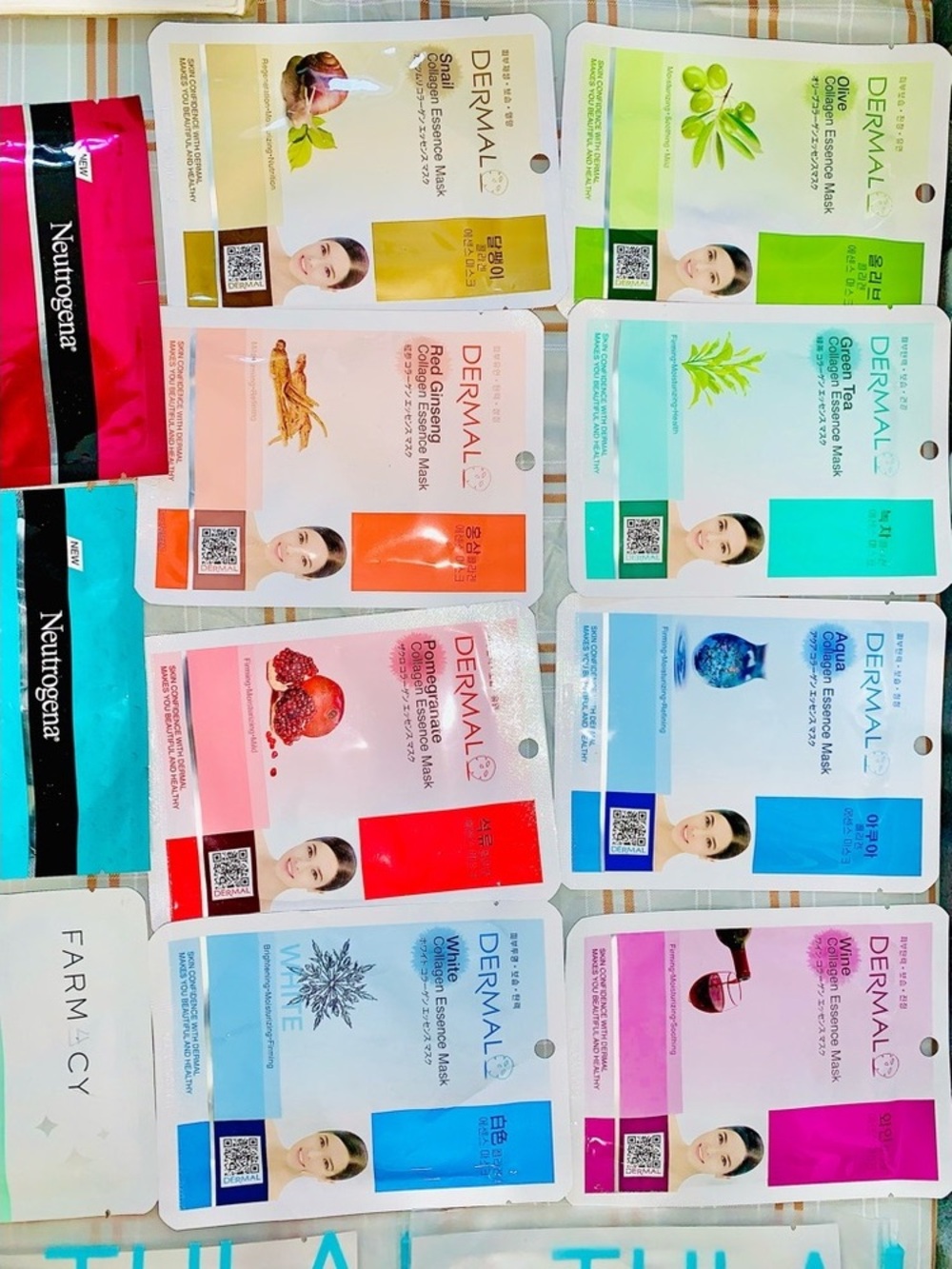 Huge Lot Mixed Skin Care Face Beauty Products Approx 37 Face Mask / Eye Masks - Picture 10 of 10